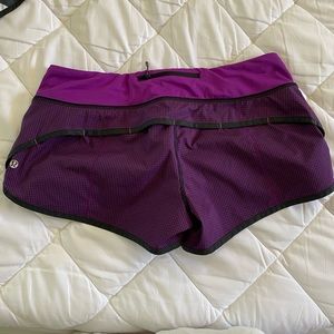 Lululemon speed shorts size 10